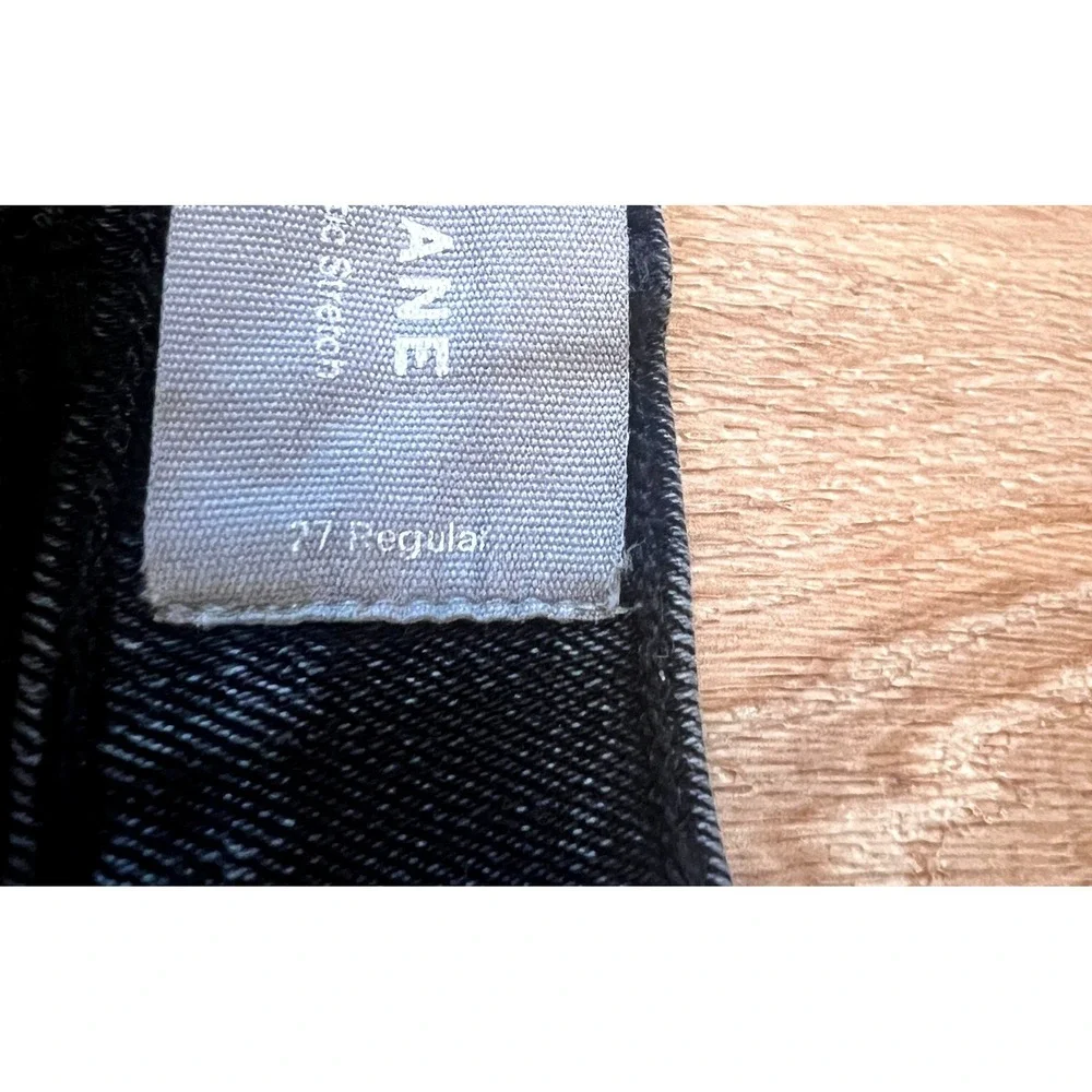 Everlane High‎ Rise Skinny Authentic Stretch Jeans Womens Size 27 Black